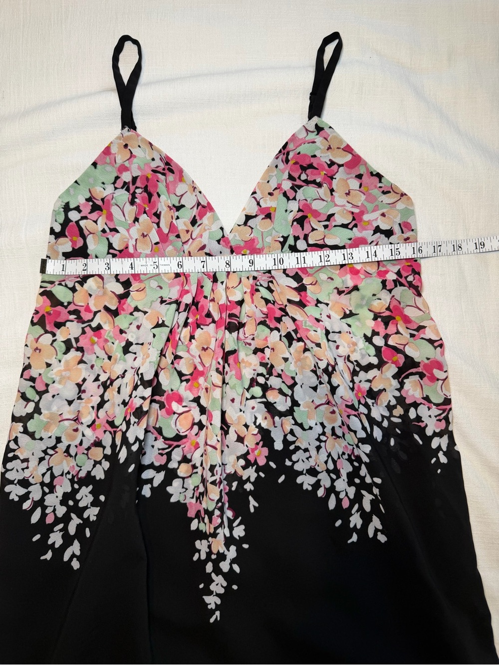 Oscar De La Renta Lingerie Floral Slip Dress - Picture 9 of 10
